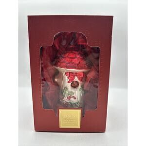 Lenox Yuletide Treasures Winter Greetings Woodland Birdhouse Ornament U239